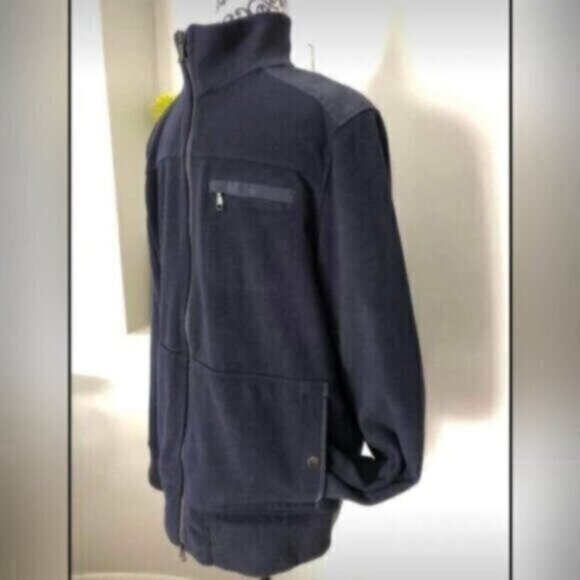 Banana Republic- Men's Fleece Zip Jacket Sz M - Picture 5 of 5